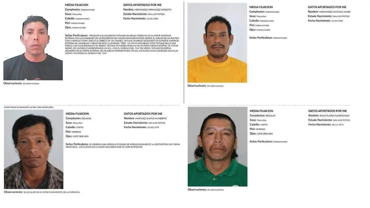 Personas encontradas en semefo de Culiacán (1)